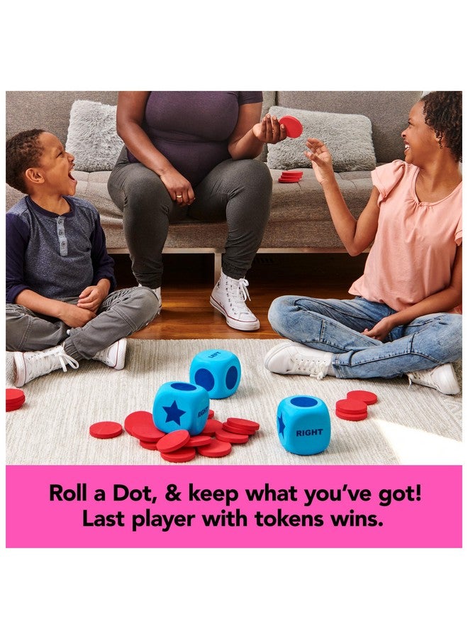 Spin Master Games, Left Center Right Giant Edition, Family Game for Indoor & Outdoor Fun with Big Oversized Board, for Family and Kids, 2-4 Players, Ages 6 & Up - Image 5