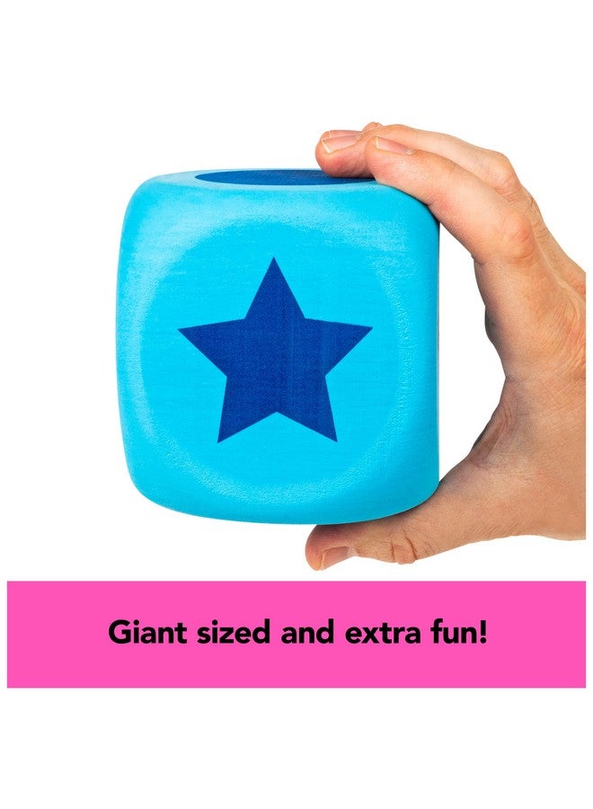 Spin Master Games, Left Center Right Giant Edition, Family Game for Indoor & Outdoor Fun with Big Oversized Board, for Family and Kids, 2-4 Players, Ages 6 & Up - Image 4