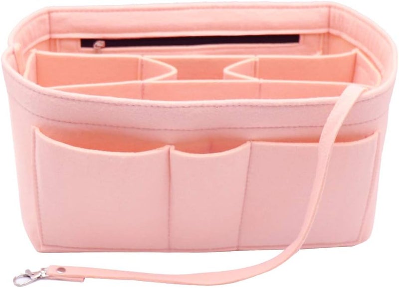 LEXSION Storage burden minimized build Felt Insert Bag Organizer Bag In Bag For Handbag Purse Organizer Fits Speedy Neverful Global sizing options - Image 1