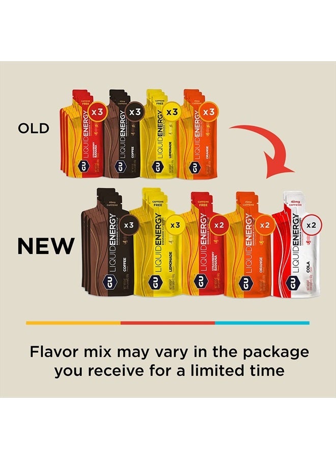 GU Energy Liquid Energy Gel With Complex Carbohydrates, Vegan, Gluten-Free and Dairy-Free On-the-Go Energy for Any Workout, 12-Count, Assorted Flavors - Image 2