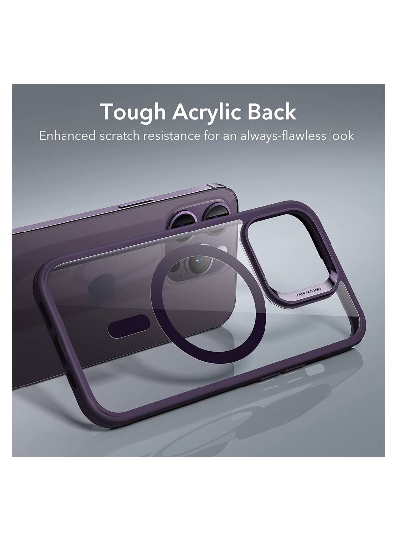 TIGER MagSafe iPhone 14 Pro Case with HaloLock – Magnetic Wireless Charging Compatible, -Grade Shockproof Protection, Scratch-Resistant Clear Back, Hybrid Slim Fit Protective Cover - Image 2