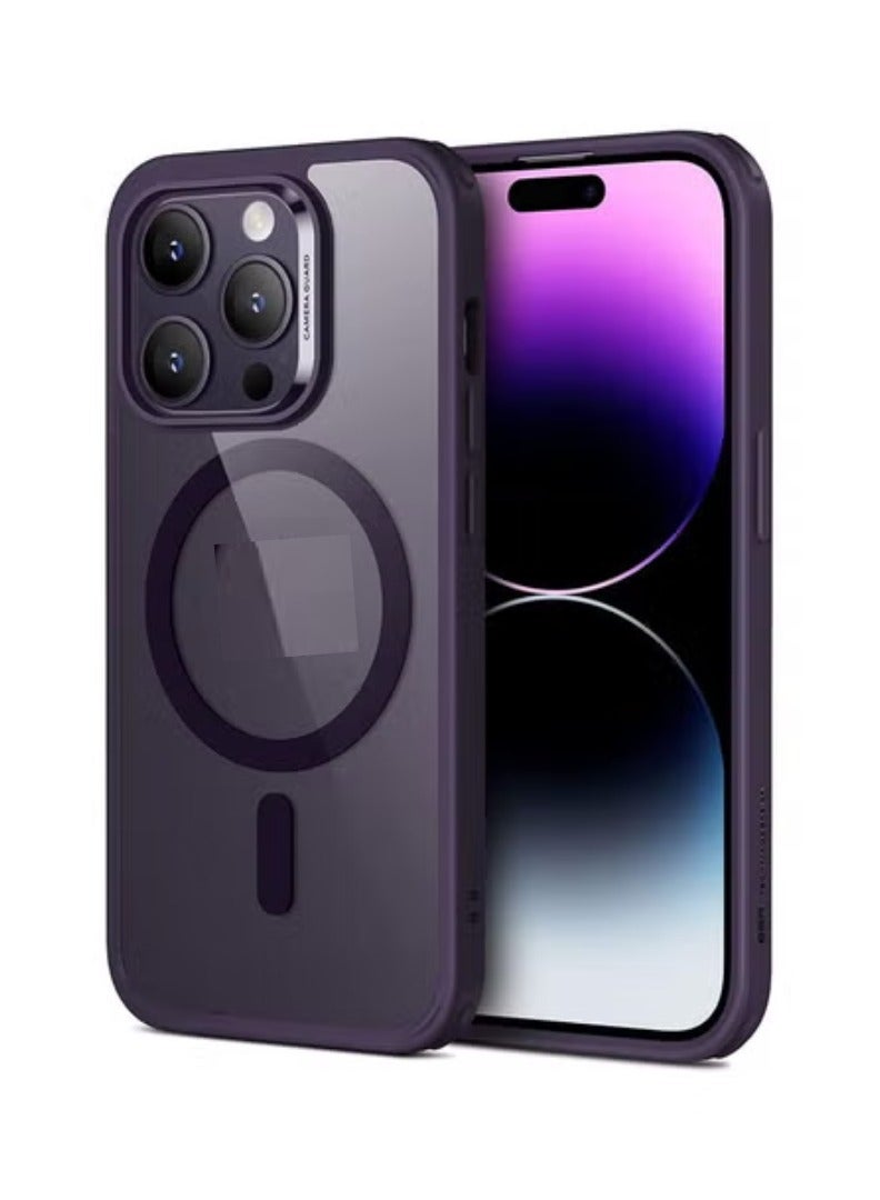 TIGER MagSafe iPhone 14 Pro Case with HaloLock – Magnetic Wireless Charging Compatible, -Grade Shockproof Protection, Scratch-Resistant Clear Back, Hybrid Slim Fit Protective Cover - Image 1