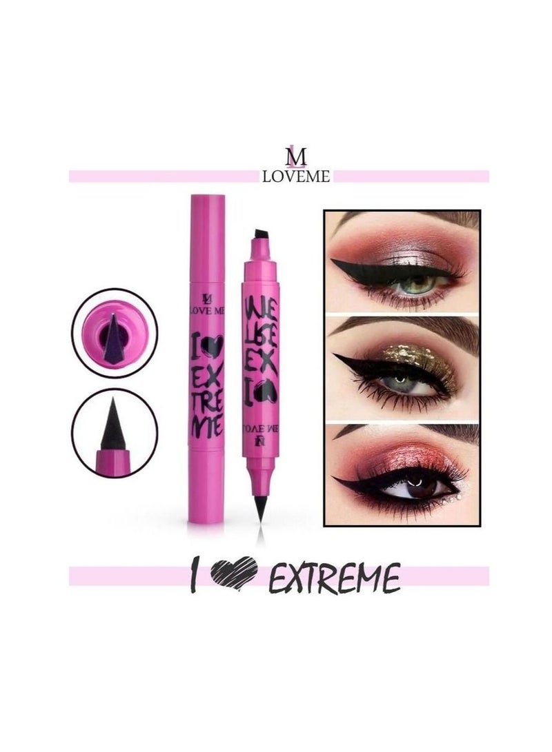 لوف مي يلاينر مع ختم آي لوف أكستريم كريزي أسود - Image 2