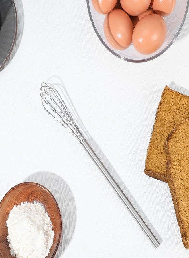 Ymapinc مضارب صغيرة من Ymapinc للطبخ، بمقبض طويل 10.24 بوصة، مصنوعة من الفولاذ المقاوم للصدأ، مثالية لخلط البيض، والخفق، وتقليب مشروبات القهوة. - Image 5