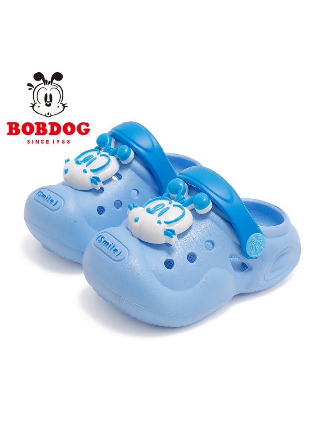 Bobdog Children's Shoes, Boys' Slippers, Summer Soft-soled Baby Beach Shoes, Kids' Clogs, 117342003, Light Moon Color, Size 180 - Image 2