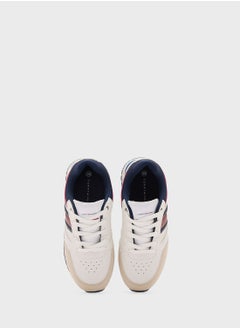 TOMMY HILFIGER Youth Low Top Lace Up Sneakers  - Image 4