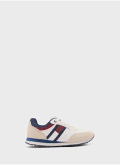 TOMMY HILFIGER Youth Low Top Lace Up Sneakers  - Image 1