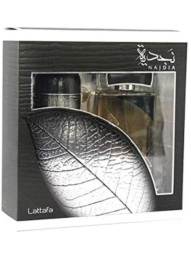 Lattafa Najdia Giftset For Men Edp 100Ml Deo 200Ml - Image 2