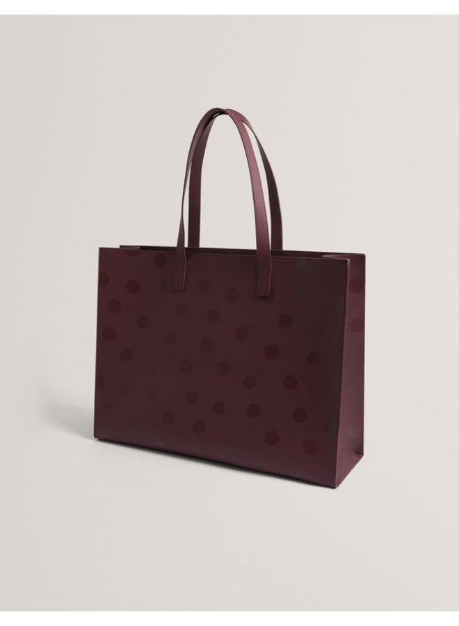 Ted Baker حقيبة أيقونية كبيرة جداً بنقاط البولكا - Image 4