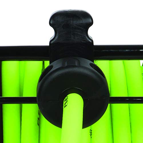 Flexzilla Portable Manual Open Face Air Hose Reel, 3/8 in. x 50 ft., Heavy Duty, Lightweight, Hybrid, ZillaGreen - L8651FZ - Image 2