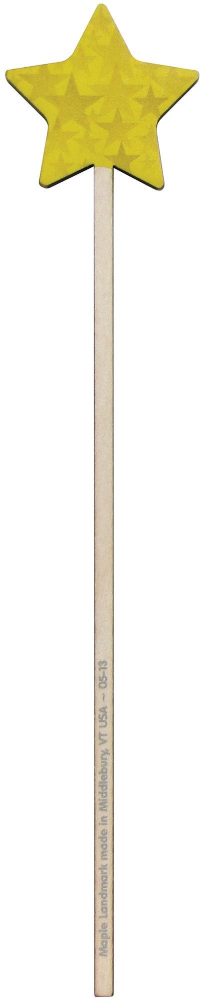 Maple Landmark Silly Sticks - Magic Wands - Made in USA (Yellow) - Image 2
