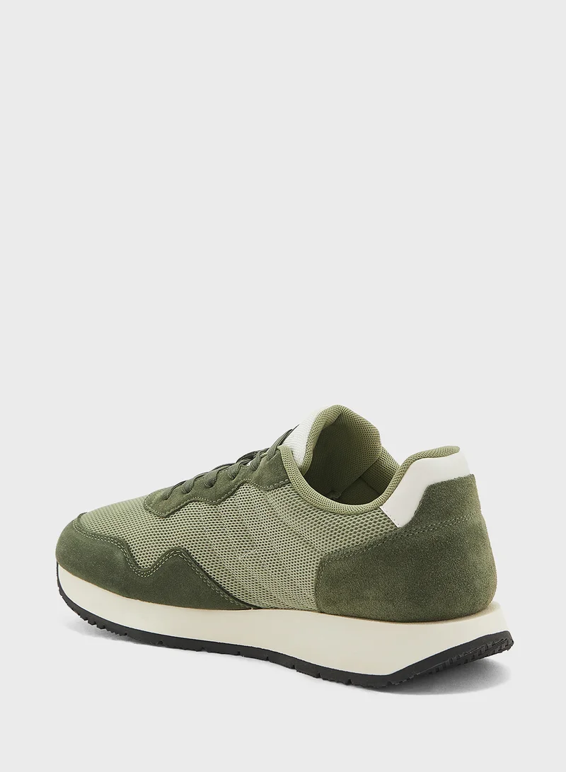 تومي جينز Runner Lace Up Sneakers