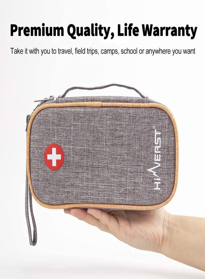 Hiverst Insulin Cooler Bag with 2 Ice Packs, Diabetes Medication Organizer Keeps Insulin Cold for Long Time, Large Capacity Portable Medicine Storage with Medical Alert Keychains, Water-Resistant (X-Large) - Image 4