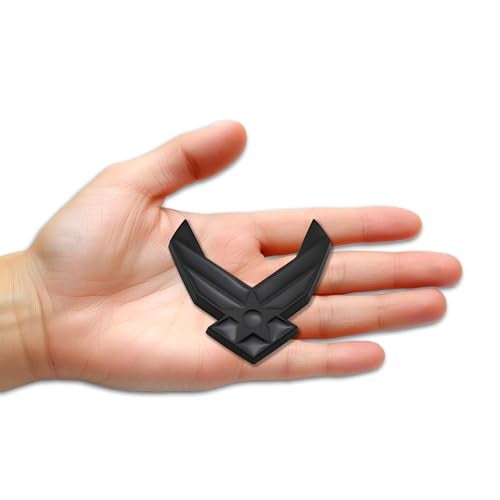 SIAGO SIA334 Premium Wings Metal Car Sticker - Durable & Stylish Auto Emblem for Vehicles - Customizable Designs - Easy Installation - Weather-Resistant & Long-Lasting - Image 1