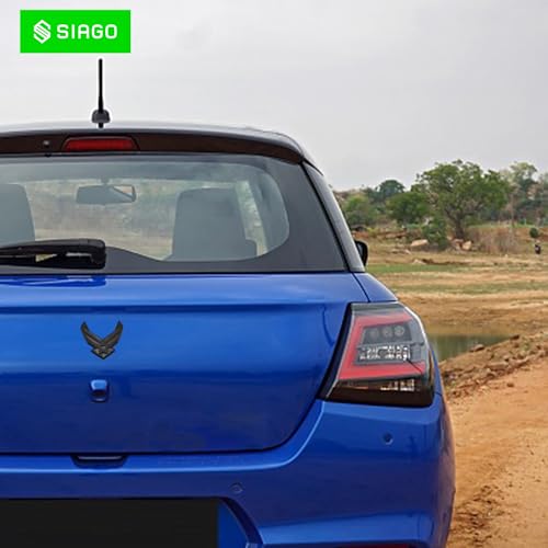 SIAGO SIA334 Premium Wings Metal Car Sticker - Durable & Stylish Auto Emblem for Vehicles - Customizable Designs - Easy Installation - Weather-Resistant & Long-Lasting - Image 4