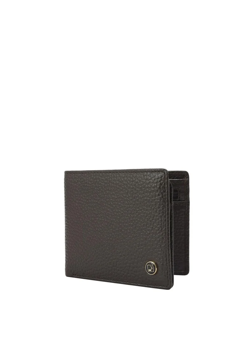 Da Milano Genuine Leather Brown Mens Wallet