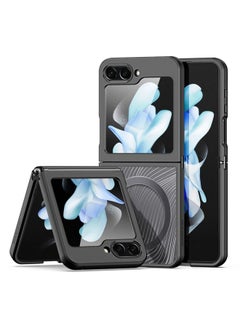 Case Cover For Samsung Galaxy Z Flip5 5G DUX DUCIS Aimo Series TPU + PC MagSafe Frosted Feel Phone Case (Black)