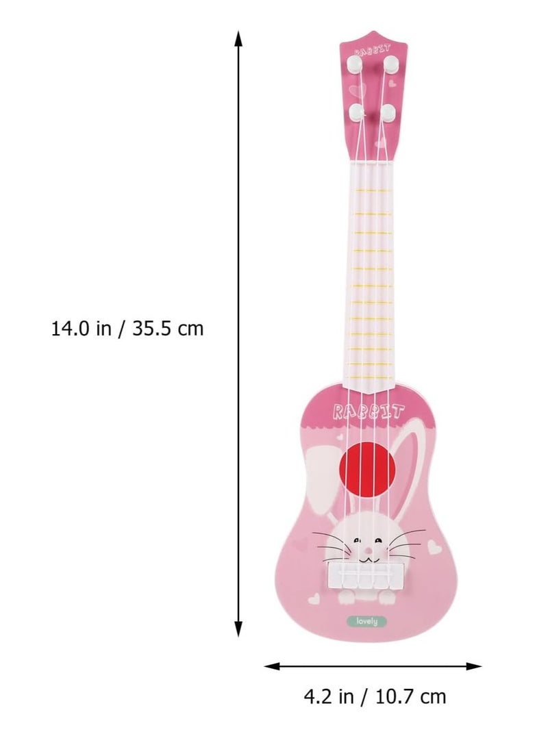 Musical Toys Early Education Ukulele Toys, Mini Ukulele Instruments, Children'S Guitar Ukulele Suitable For Toddler Boys And Girls Beginners Children'S Musical Toys (Zebra Blue) - Image 3