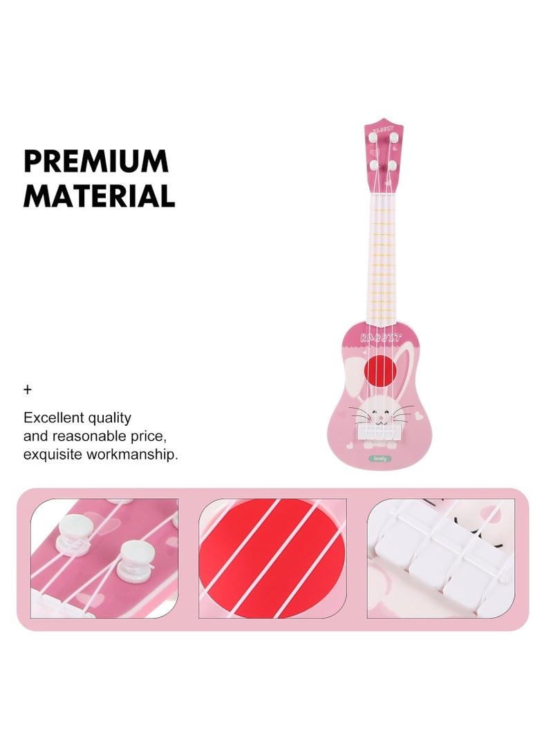 Musical Toys Early Education Ukulele Toys, Mini Ukulele Instruments, Children'S Guitar Ukulele Suitable For Toddler Boys And Girls Beginners Children'S Musical Toys (Zebra Blue) - Image 4