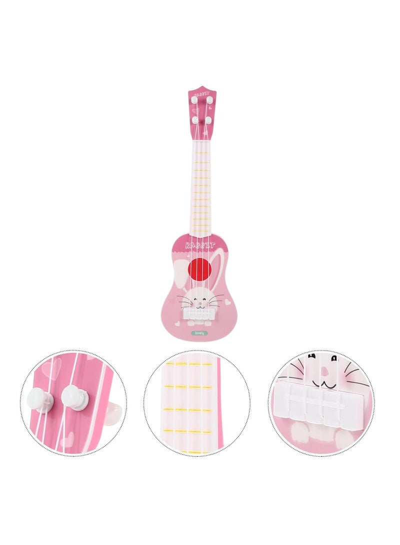 Musical Toys Early Education Ukulele Toys, Mini Ukulele Instruments, Children'S Guitar Ukulele Suitable For Toddler Boys And Girls Beginners Children'S Musical Toys (Zebra Blue) - Image 5