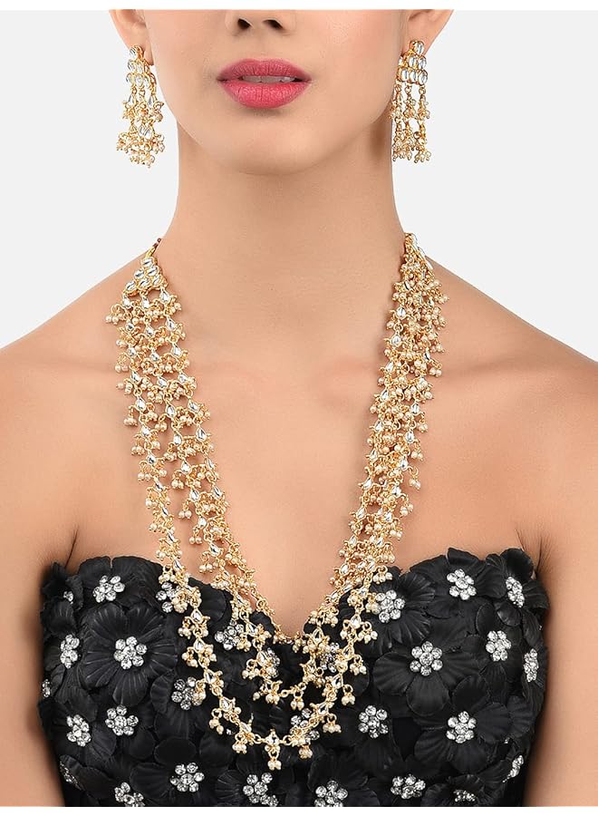 erorex Jewelery Set For Women Golden Zpfk8725 - Image 3