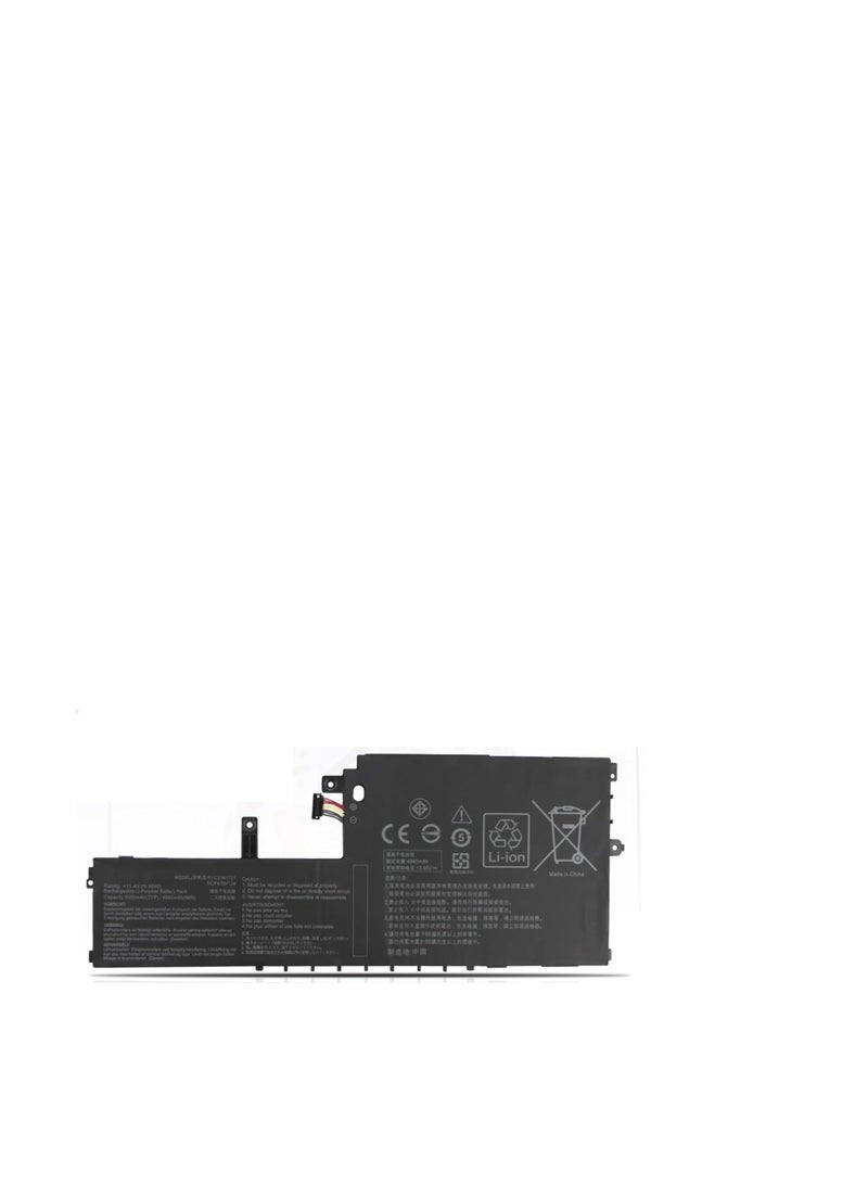Terabyte بطارية لابتوب C31N1721 متوافقة مع لابتوب أسوس E406 E406MA E406SA R420MA R420SA R429MA 0B200-02830100 3ICP4/59/134 0B200-02830300 - Image 1