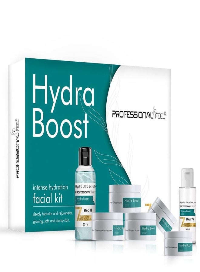Professional Feel Hydra Boost Intense Hydration Facial Kit, Intense Hydration Facial, Glow with Hydra Boost (Set of 7) 610 gm - Image 2