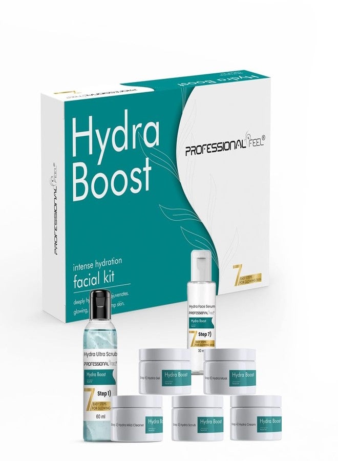 Professional Feel Hydra Boost Intense Hydration Facial Kit, Intense Hydration Facial, Glow with Hydra Boost (Set of 7) 610 gm - Image 4
