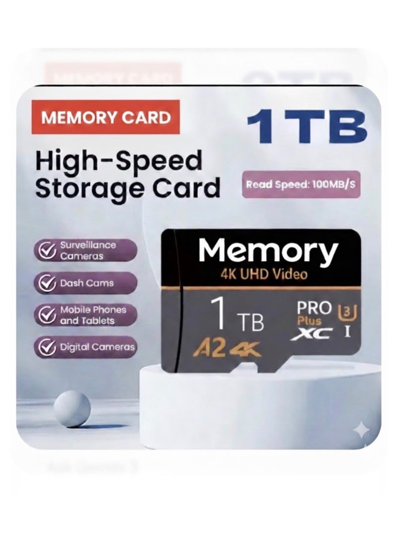 Memory Card 1TB 4K UHD Pro Plus – High Performance Storage for Mobile, Tablets, Toys, and Gaming Devices - Image 2