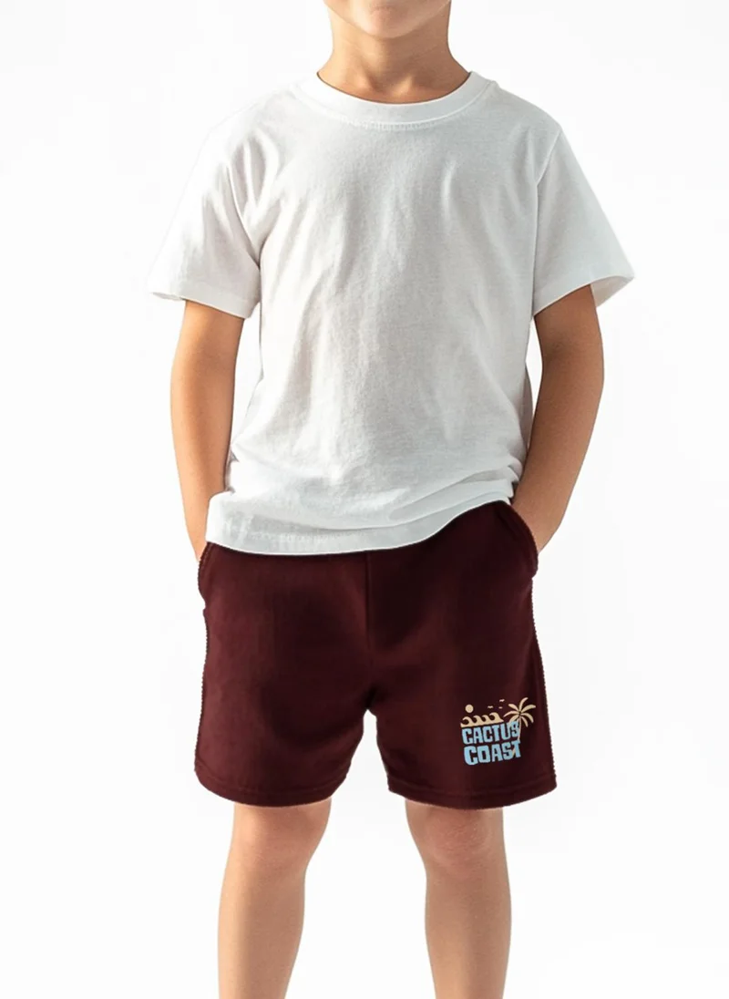 Nautinati Nautinati Boys' Shorts With Graphic Print| Cotton Blend | Age 2 - 10 Years