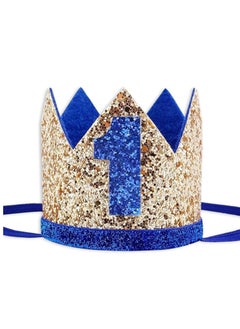 Birthday Hat, first birthday party hat, Crown Headbands for Baby Boy 1st Party Supplies