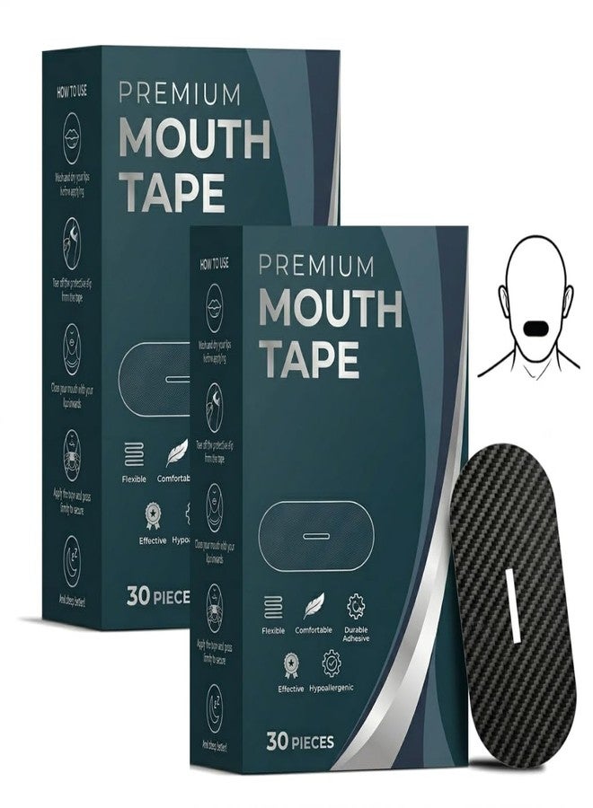 I K IMPEX Anti-Snore Mouth Tape 90 PCS Mute Snoring Tape for Mouth Breathing Sleep Mouth Tape Improves Breathing Abnormalities Safe Adhesive Pre-cut Anti-Snore Mouth Tape for Kids Adults (Pack of 3 (90PCS)) - Image 1