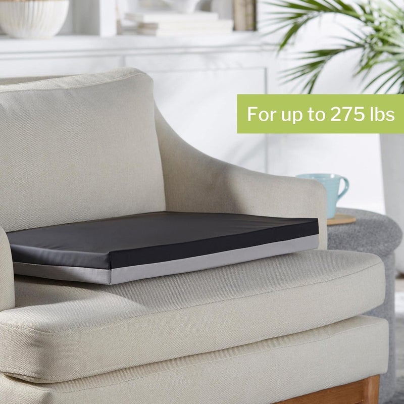 McKesson Seat Cushion for Wheelchairs and Office Chair, Foam/Gel, 18 in x 16 in x 2 in, 1 Count - Image 5