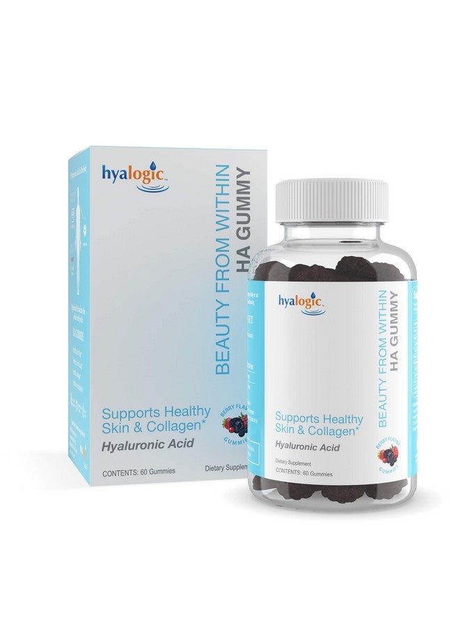 Hyalogic Chewy Hyaluronic Acid Gummies Beauty From Within Sweet Berry Flavor Ha Gummies 60Mg (60 Count) Beauty Ha Supplement For Skin & Eyes - Image 2