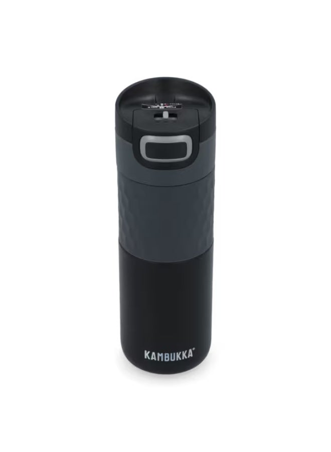 كامبوكا كوب حراري من الفولاذ المقاوم للصدأ من إتنا جريب، أسود ورمادي، سعة 500 مل - Image 2