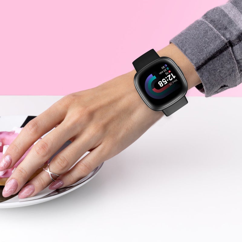4 pcs Watch Cover Watch Screen Protector Case Compatible for Fitbit Versa4 - Image 4