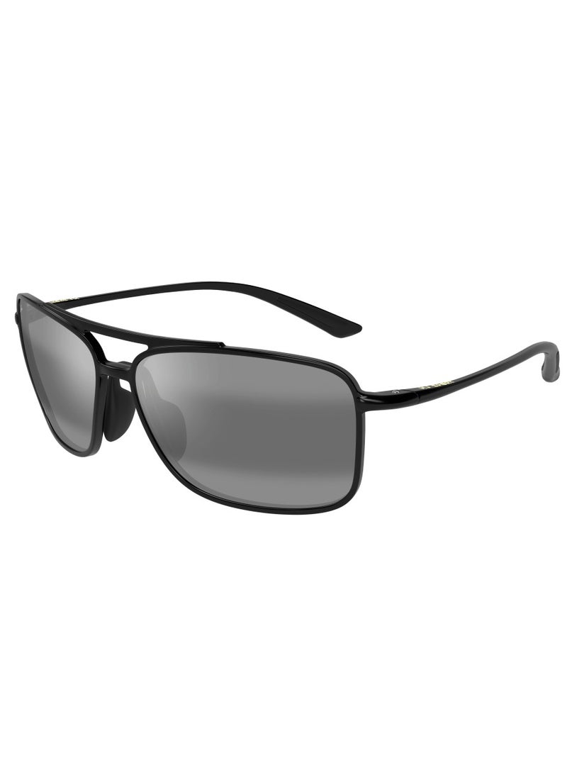MAUI JIM Maui Jim Kaupo Gap 437-02 Men's Polarized Aviator Sunglasses – 61 mm Lens Size  - Image 1