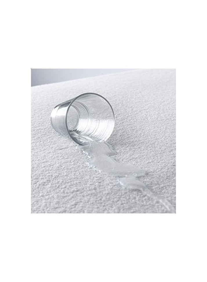 Lantique Lantique Mattress Protector 160cm White - Image 2