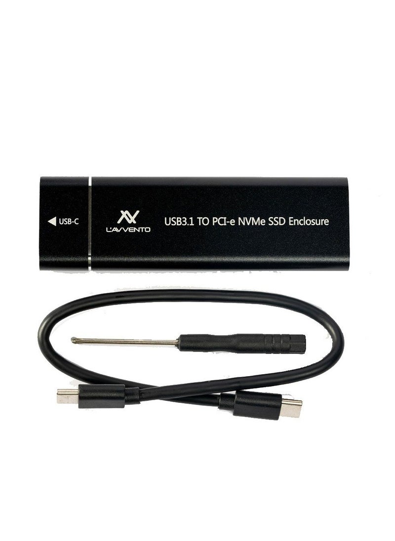 LAVVENTO L'AVVENTO CV416 M2 NVME SATA SSD Enclosure  - Image 3
