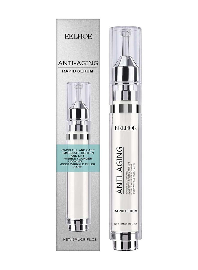 EELHOE Anti-Aging Rapid Serum,Wrinkle Cream for Face, Anti Aging Serum, Skin Tightening Cream for Face, Instant Face Lift Cream, Instant Wrinkle Remover for Face, Eye Bag and Neck 15ml - Image 1