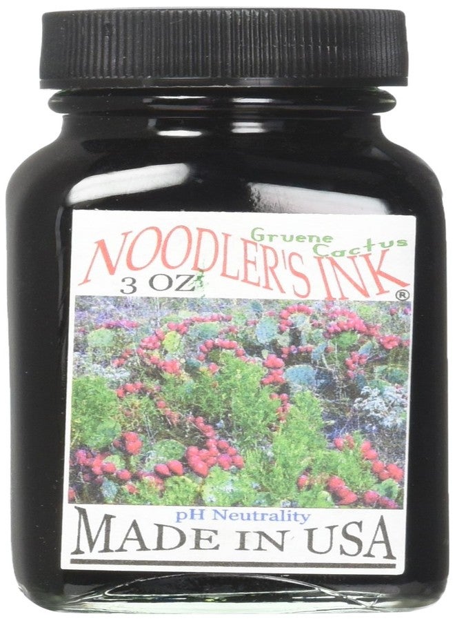 عبوات حبر نودلرز، حبر أخضر بنقشة الصبار - ND-19033