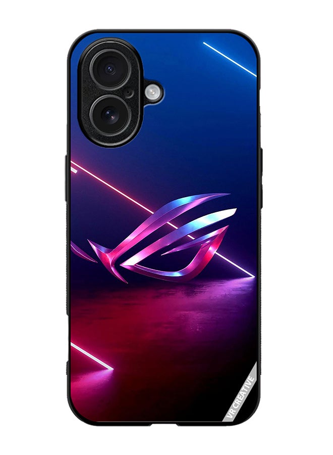 Protective Case Cover For Apple iPhone 17 Republic Of Gamers Logo Design Multicolour