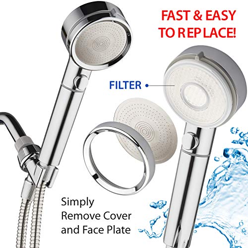 Dream Spa 4-piece Cartridge Replacement Set - Use with Any Dream Spa Shower Head, Hand Shower or Combo – America's Most Cost Efficient Shower Water Filtration System – Trusted US Brand - Image 2
