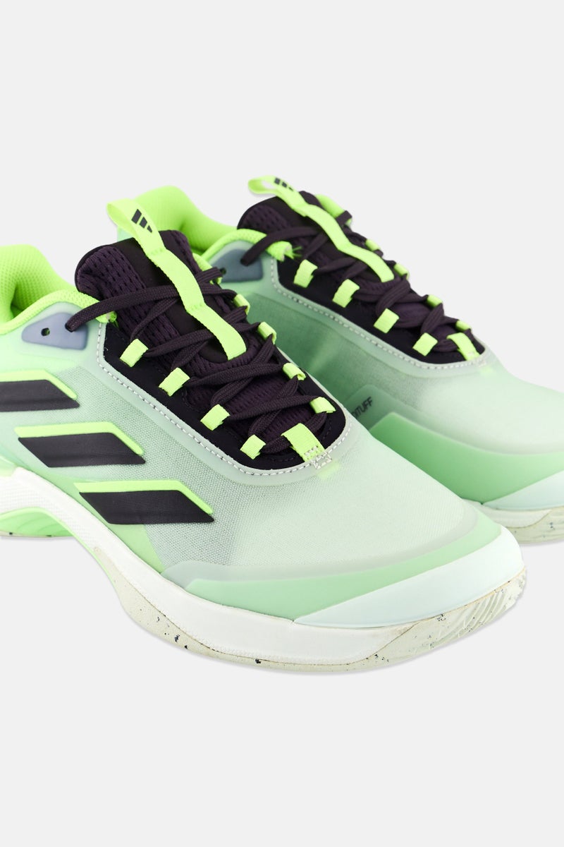 Adidas Women Avacourt 2 Lace Up Tennis Shoes, Lime Green - Image 3