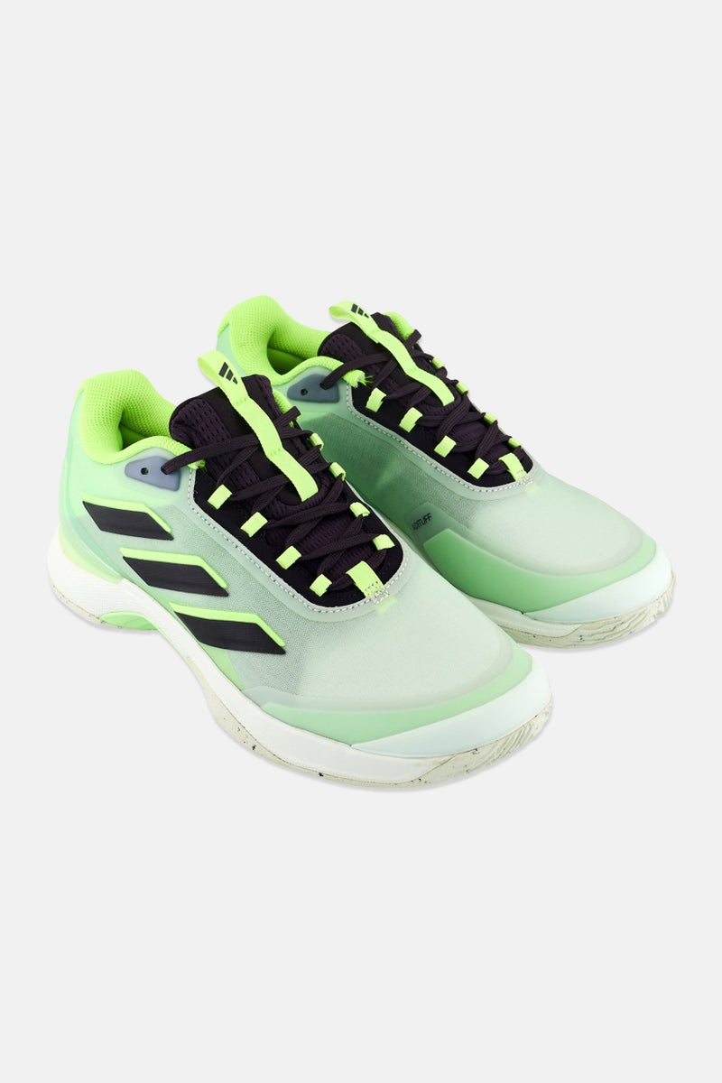 Adidas Women Avacourt 2 Lace Up Tennis Shoes, Lime Green - Image 1