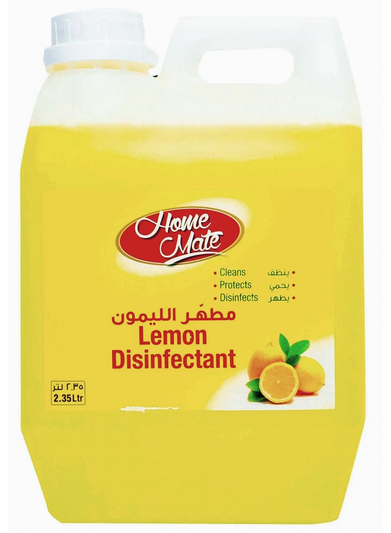 Home Mate Lemon Disinfectant 2.35 Litres - Image 1