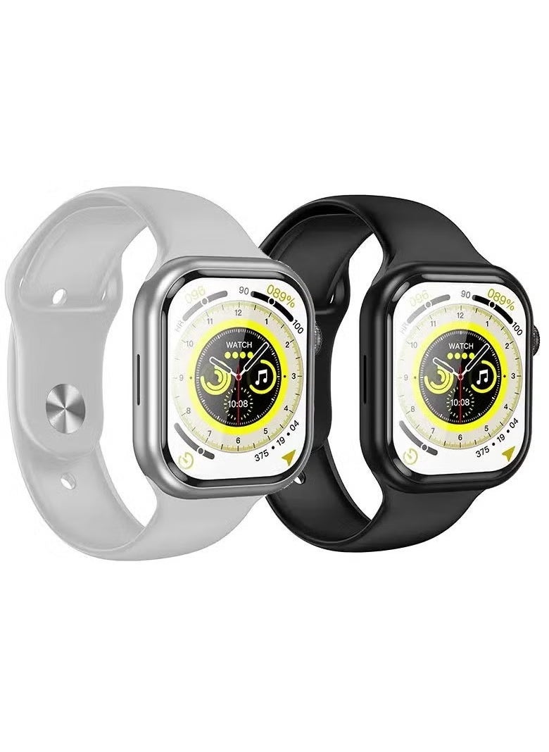 Hoco Smartwatch HOCO Y23 Sports Calling Edition – 2.02-Inch Full Touch Screen, Bluetooth V5.0, Waterproof Fitness Smartwatch with Heart Rate & Sleep Monitoring, Activity Tracker, Call & Message Notifications, Sedentary Reminder – Black, Compatible with Android & iOS  - Image 3
