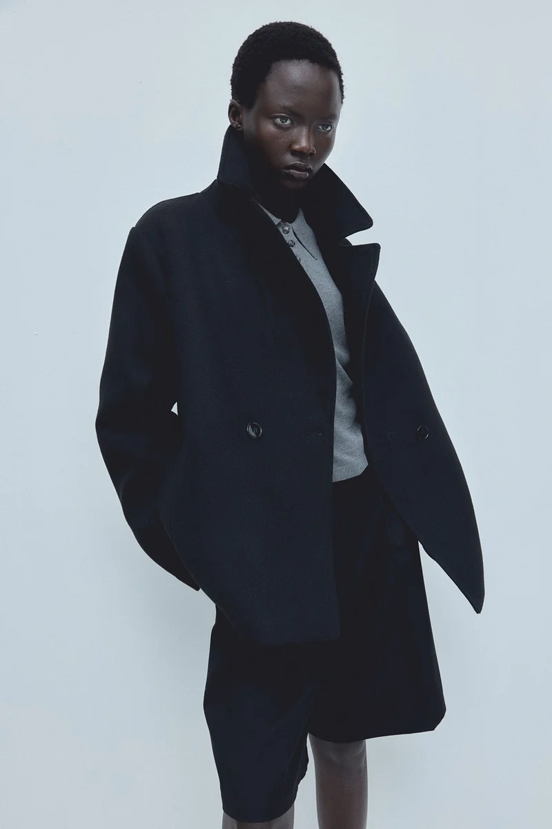 H&M Short Pea Coat