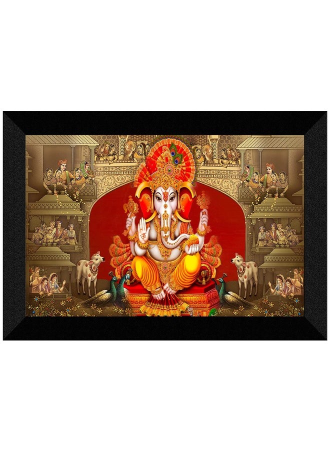 Pack Of 1 Ganesha Religious Modern Art Wall Painting With Framed For Living Room 11 Inch X 14 Inch Canfk31416 - pzsku/ZA33EB043661AA337D780Z/45/_/1724127086/438562a9-3675-4834-9a51-0f982c82b2d7