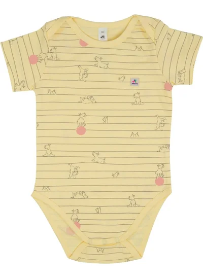 جرموري Mr.j Printed Short Sleeve Bodysuit